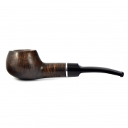 Курительная трубка Marchesini Mini - Smooth Ring - 02 Brown (фильтр 9 мм)