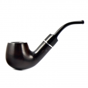 Курительная трубка Marchesini Mini - Smooth Ring - 05 Brown (фильтр 9 мм)