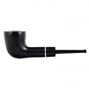 Курительная трубка Marchesini Standart Smooth Ring - 16 Black (фильтр 9 мм)