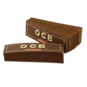 Бумажные фильтры для самокруток OCB Filter Tips Perforated Virgin - 50 шт
