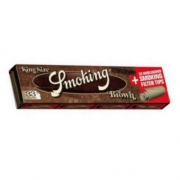 ������ ��� ���������� Smoking King Size Brown + Filter Tips 33