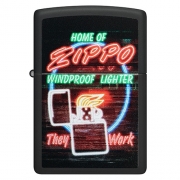  Zippo - 48455 Black Matte